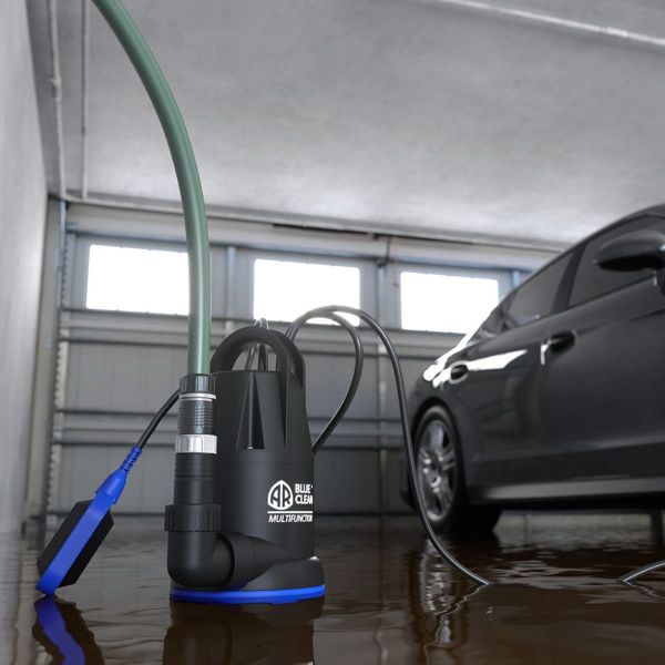 Αποστράγγιση Όμβριων Υδάτων σε Πλημμυρισμένο Γκαράζ